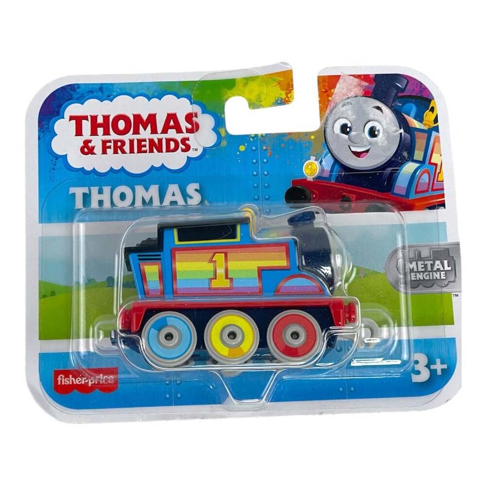 Fisher-Price Thomas & Friends Rainbow Thomas Die-Cast Metal Engine Toy Train